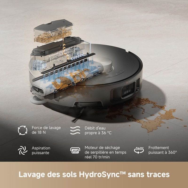 Ռոբոտ փոշեկուլ Mova Robot Vacuum Z50 Ultra Black (RLZ92CE) - 6 Ռոբոտ փոշեկուլ Mova Robot Vacuum Z50 Ultra Black (RLZ92CE) - 5