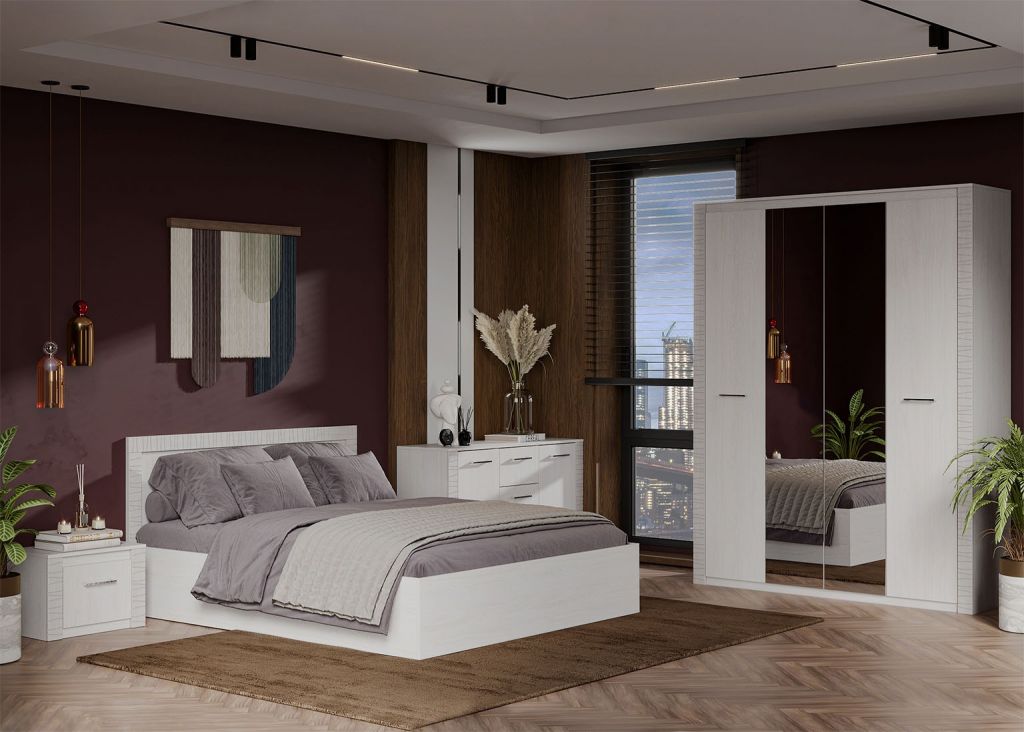 Ննջասենյակի կահույք SV Gamma 4 դուռ