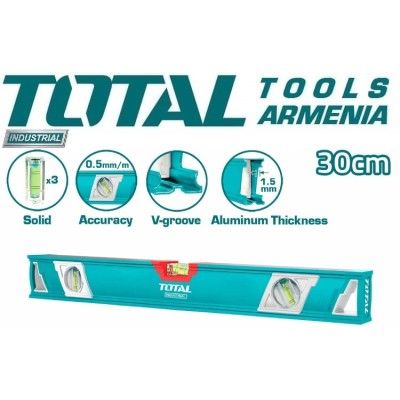 Հարթաչափ 30սմ ինդուստրիալ Total Tools TMT23086