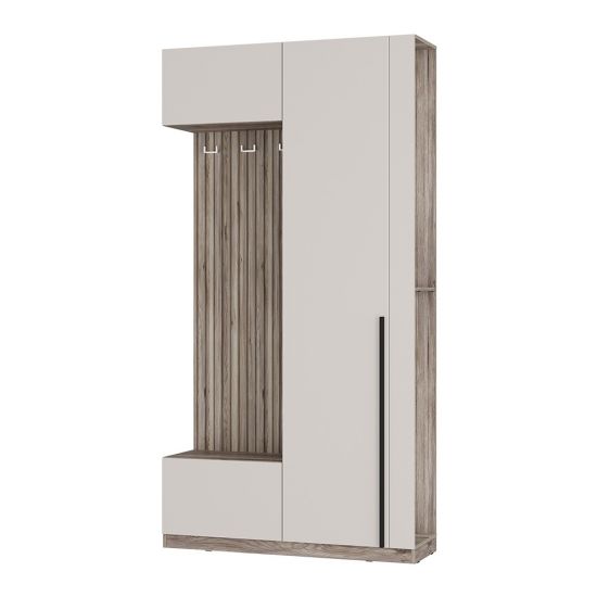 Նախասրահի կահույք URBAN ПР-01 Дуб смоки/Кашемир - 29050