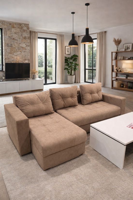 Բազմոց անկյունային STAR ATLANTAR LC 02+04, DAL-2 - 29264