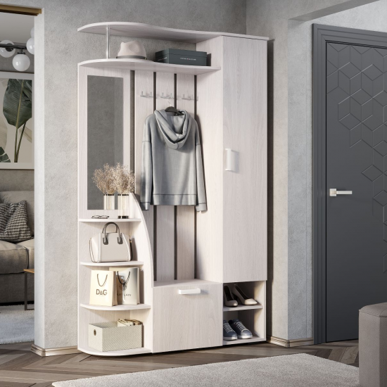 Նախասրահի կահույք BTS Anora ПР-03 ясень белый - 29365