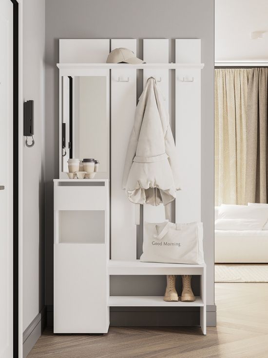 Նախասրահի կահույք MIA BTS ПР-03 белый белый - 29202