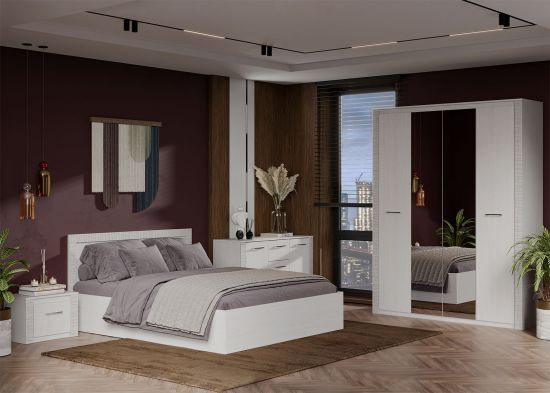 Ննջասենյակի կահույք SV Gamma 4 դուռ - 29091