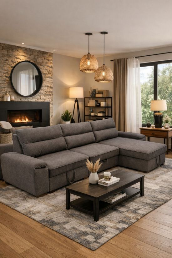 Բազմոց անկյունային LC S01 061 071 SHAPE AMAZON 03 - 25957