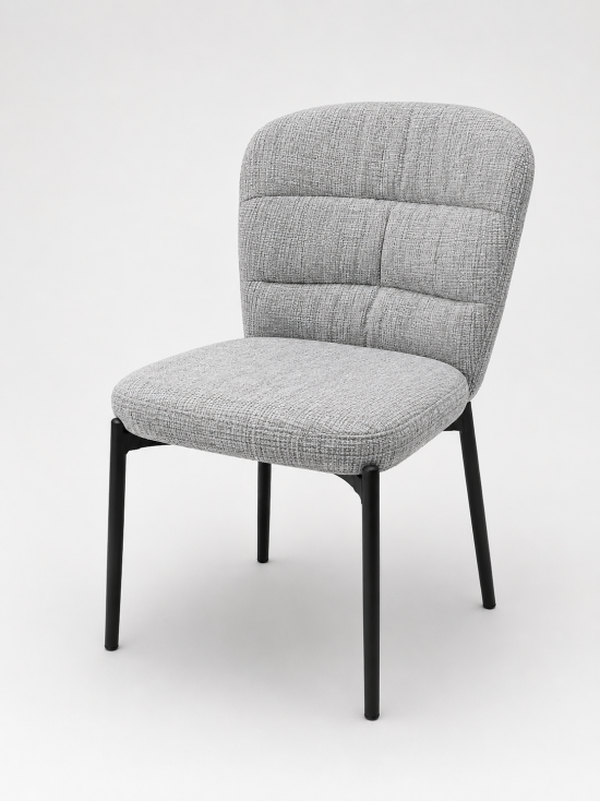 Աթոռ YD2306033-81 CASPER Light Grey Chenille Стул - 29717