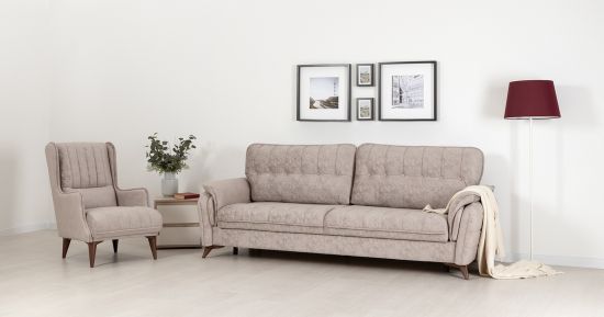 Բազմոց բազկաթոռ (1+2) NIK DORIS ТД 558 - 28717