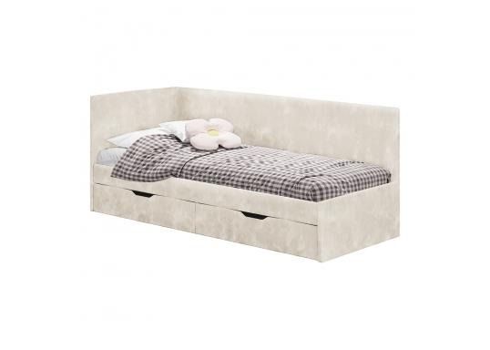 Մահճակալ LEO BTS КР-49 Белый/Мокко/ЛДСП настил - 29201