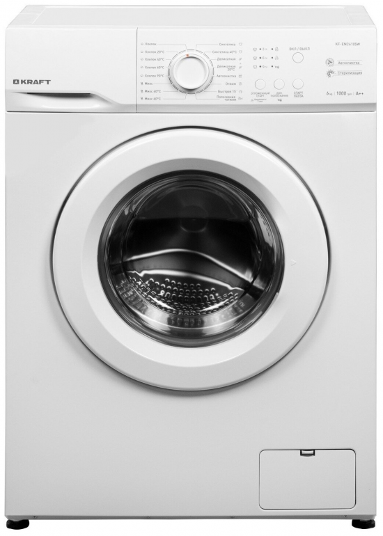 Ավտոմատ լվացքի մեքենա KRAFT KF-ENC 6105 W - 26747