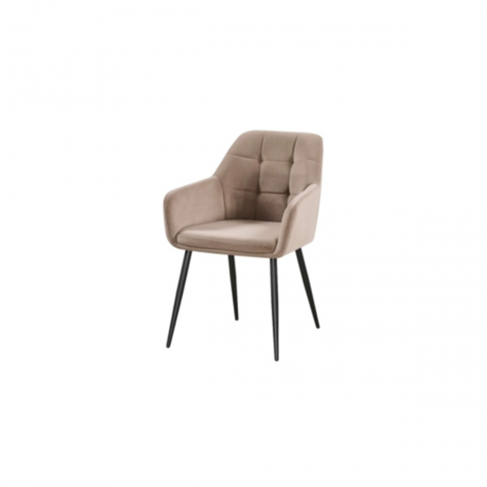 Աթոռ YD 230 6018 UGO ARMCHAIR Velvet CD336-5 TAUPE - 28961