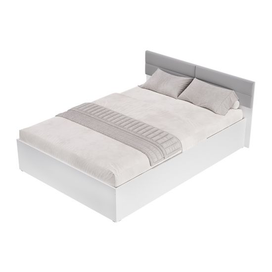 Մահճակալ FUSION Кровать 1,4 м "Фьюжн" КР-13 Белый - 29325