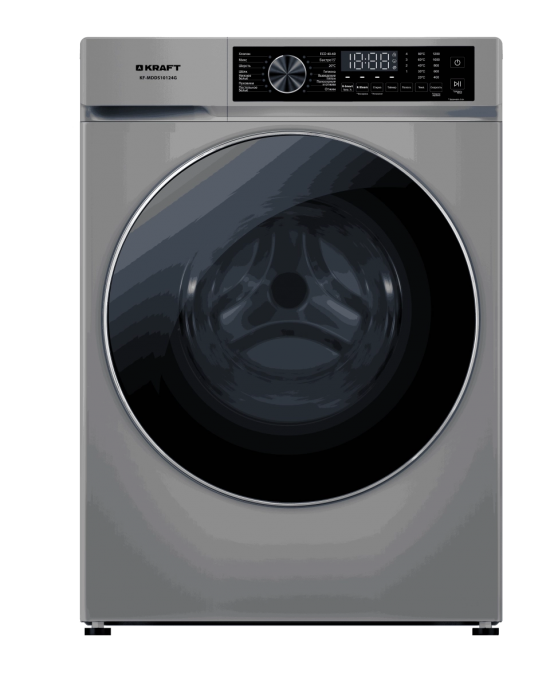Լվացքի մեքենա Kraft KF-MDDS10124G - 29379
