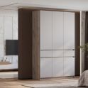 Պահարան BTS BAGIRA 3 դուռ ШК-08 Дуб смоки/Кашемир